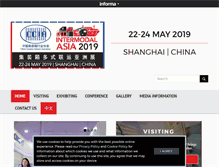 Tablet Screenshot of intermodal-asia.com
